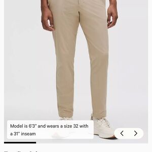 Lululemon Athletica Men's Khaki Chinos
